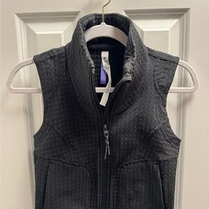 Lululemon Athletic Black Quilted Vest